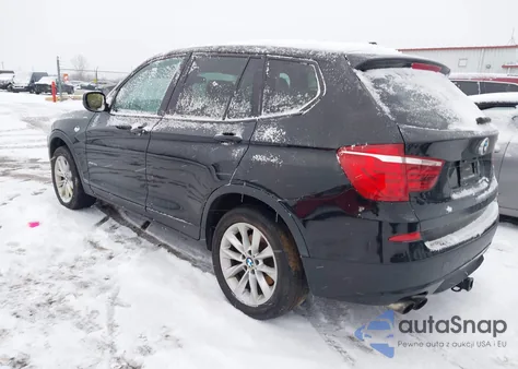2013 BMW X3 xDrive28I from USA, damaged, VIN 5UXWX9C50D0A24226